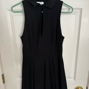 Elegant Black Sleeveless Dress